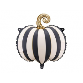 PALLONCINO MYLAR ZUCCA NERA & BIANCA DARK FANTASY - 39x38cm