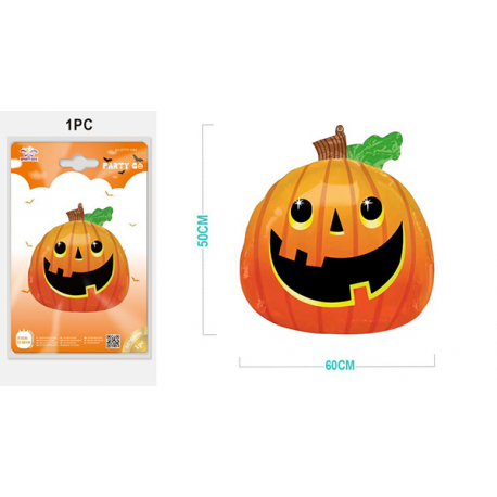 PALLONCINO ZUCCA HALLOWEEN STANDARD FOIL 50cm