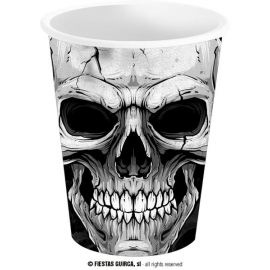 BICCHIERI HALLOWEEN \\"TESCHIO\\" 240ml - PZ. 6