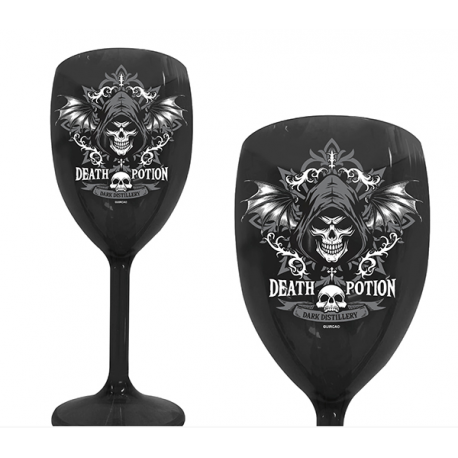 CALICE "DEATH POTION" NERA, PVC, 19 CM