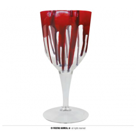 CALICE INSANGUINATO in plastica 21cm