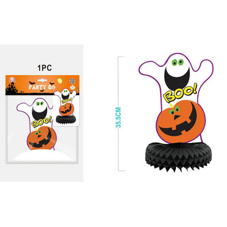CENTROTAVOLA HALLOWEEN \\"FANTASMA\\" 35 cm - 1 pezzo (misura grande)