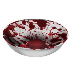CIOTOLA PLASTICA HALLOWEEN \\"INSANGUINATA\\" 32cm