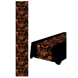 RUNNER HALLOWEEN "ZUCCA GOTICA" 275x28cm