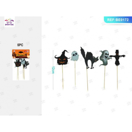 SET STUZZICADENTI TEMA HALLOWEEN 5 pz.