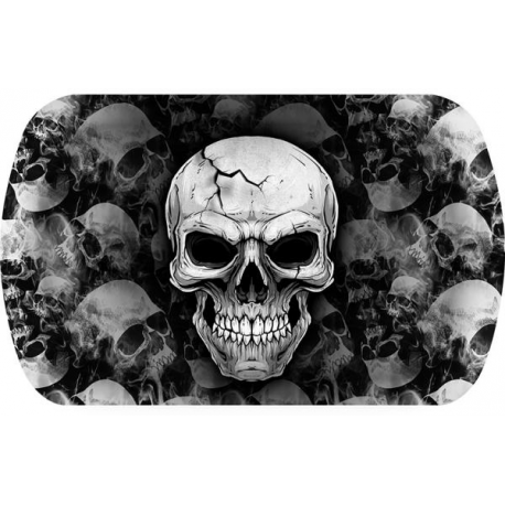 VASSOIO PLASTICA HALLOWEEN "TESCHIO" 39x24cm