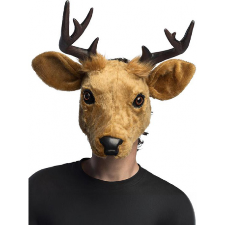 MASCHERA CERVO "effetto realistico" - HALF MASK DEER