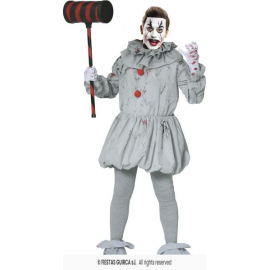 COSTUME "IT" CLOWN ASSASSINO, 52 – 54 (L), UOMO