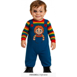 COSTUME BAMBOLA MALVAGIA, 18 – 24 MESI (88 CM), BAMBINO