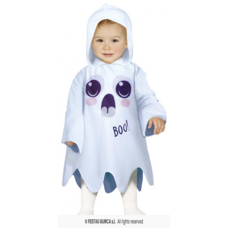 COSTUME FANTASMA, 18 – 24 MESI (88 CM), BAMBINO