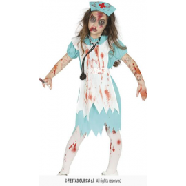 COSTUME INFERMIERA ZOMBIE, 10 – 12 ANNI (151 CM), BAMBINA