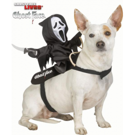 COSTUME PER CANE \\"SCREAM\\" GHOST FACE® - ORIGINALE!!!S/M o L/XL