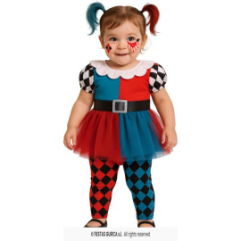 COSTUME PICCOLO ARLECCHINO COLORATO, 18 – 24 MESI (88 CM),