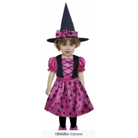 COSTUME STREGA DELLE STELLE, 2-3 ANNI (100 CM), BAMBINO