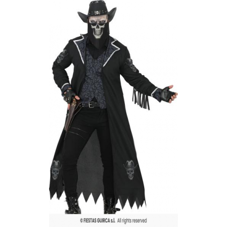 COSTUME COWBOY GOTICO, 52 – 54 (L), ADULTO