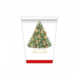 BICCHIERE CHRISTMAS TEDDY PZ.8