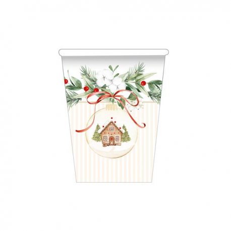 BICCHIERI CHRISTMAS COOKIES PZ.8