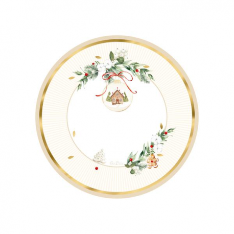PIATTI CHRISTMAS COOKIES CM.21 PZ.8