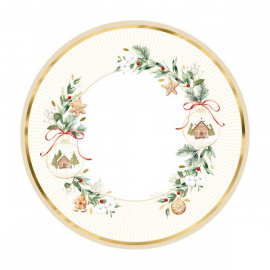 PIATTI CHRISTMAS COOKIES CM.27 PZ.8