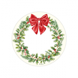 PIATTI CHRISTMAS GARLAND CM.21 PZ.8