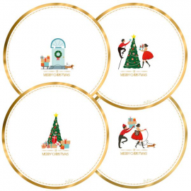 PIATTI CHRISTMAS STORY CM.23 PZ.8