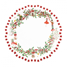 PIATTI CHRISTMAS VINTAGE CM.27 PZ.8
