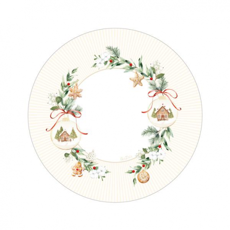 PIATTI FONDINA NOEL CM.24 PZ.8