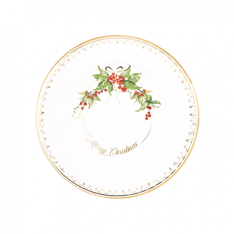 PIATTI GOLD GARLAND CM.21 PZ.8