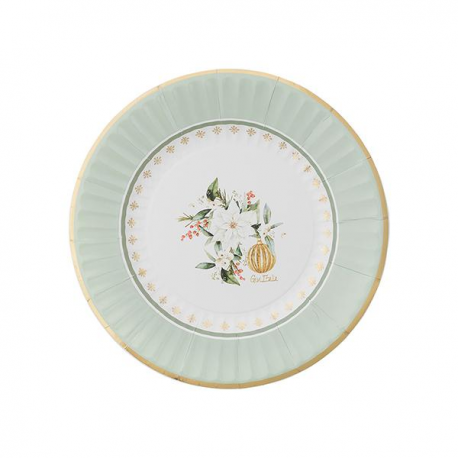PIATTI NEIGE DE NOEL CM.21 PZ.8