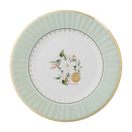 PIATTI NEIGE DE NOEL CM.27 PZ.8