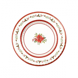 PIATTI RED ROYAL CM.21 PZ.8