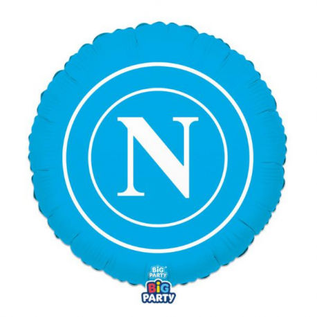 PALLONCINO MYLAR NAPOLI 45cm