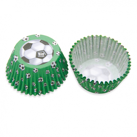 PIROTTINI CUPCAKES CALCIO 48pz. 5cm