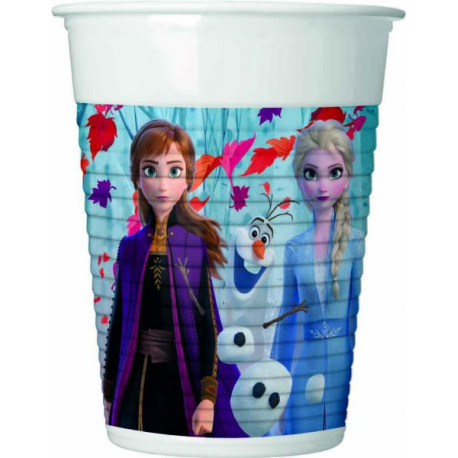BICCHIERI FROZEN II 200ml IN PLASTICA - PZ.8