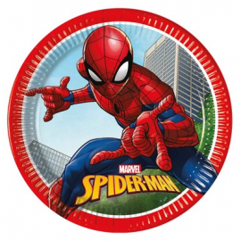 PIATTI SPIDERMAN TEAM-UP CM.23 PZ.8
