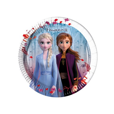 PIATTO FROZEN II CM.18 PZ.8