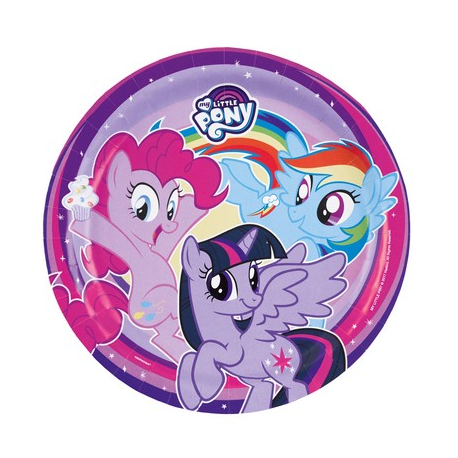 PIATTO MY LITTLE PONY CM.23 PZ.8