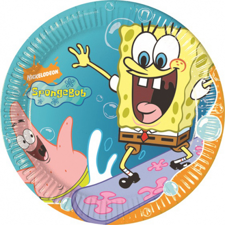 PIATTO SPONGE BOB CM.23 PZ.8