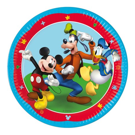 PIATTI TOPOLINO - MICKEY MOUSE CM.23 PZ.8