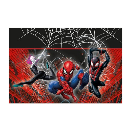 TOVAGLIA PLASTICA SPIDERMAN CM.120X180
