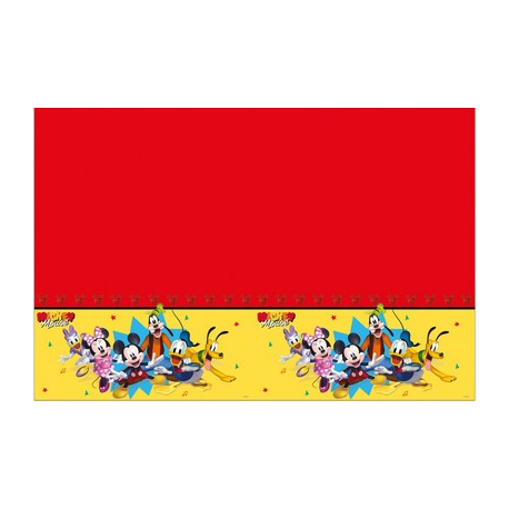 TOVAGLIA PLASTICA TOPOLINO - MICKEY MOUSE CM.120X180