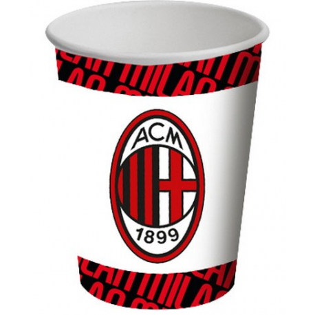 BICCHIERI MILAN (logo ufficiale) - 266ml PZ.8