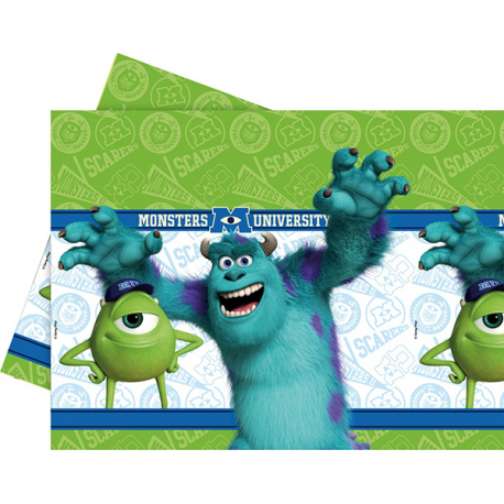 TOVAGLIA PLASTICA MONSTER UNIVERSITY CM.120X180