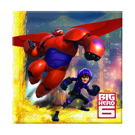 TOVAGLIOLO BIG HERO 2 VELI 33X33 PZ.20
