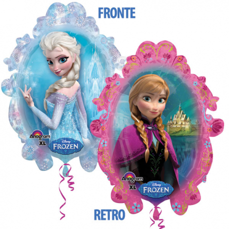 PALLONCINO FROZEN FOIL SUPERSHAPE 63x78cm