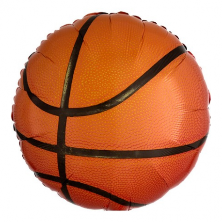PALLONCINO PALLONE BASKET - FOIL STANDARD ø46cm