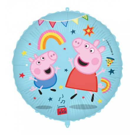 PALLONCINO PEPPA PIG CAKE FOIL STANDARD ø 45cm