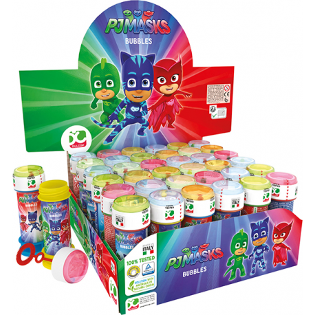 BOLLE DI SAPONE SUPER PIGIAMINI (Pj Masks Bubbles 60ml)