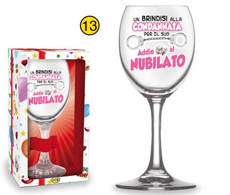 12 Bicchierini Da Liquore Pendenti Con Catena: Addio Al Nubilato In Plastica Trasparente - 4