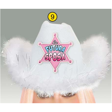CAPPELLO COW-GIRL \\"FUTURA SPOSA\\"